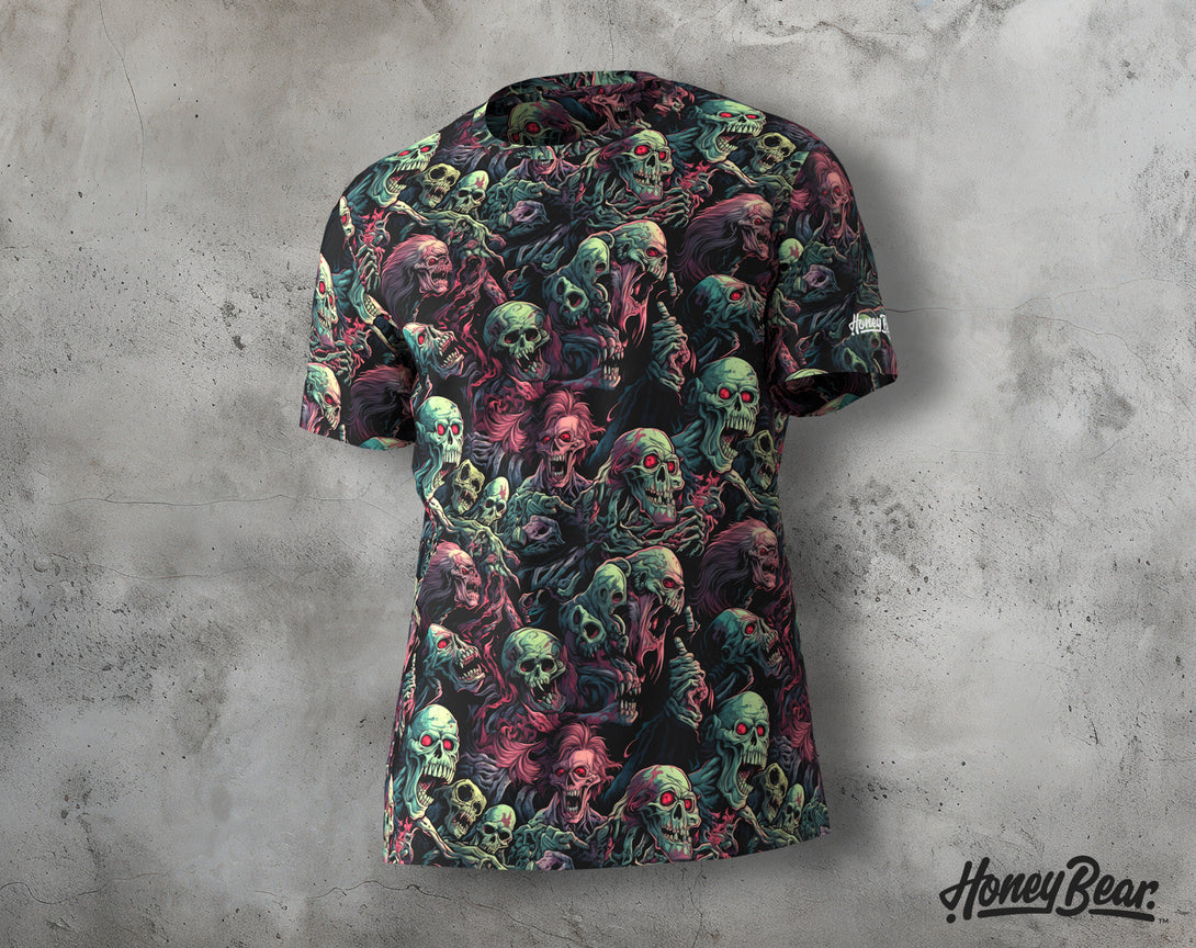 Creepy Zombie Pattern Shirt 