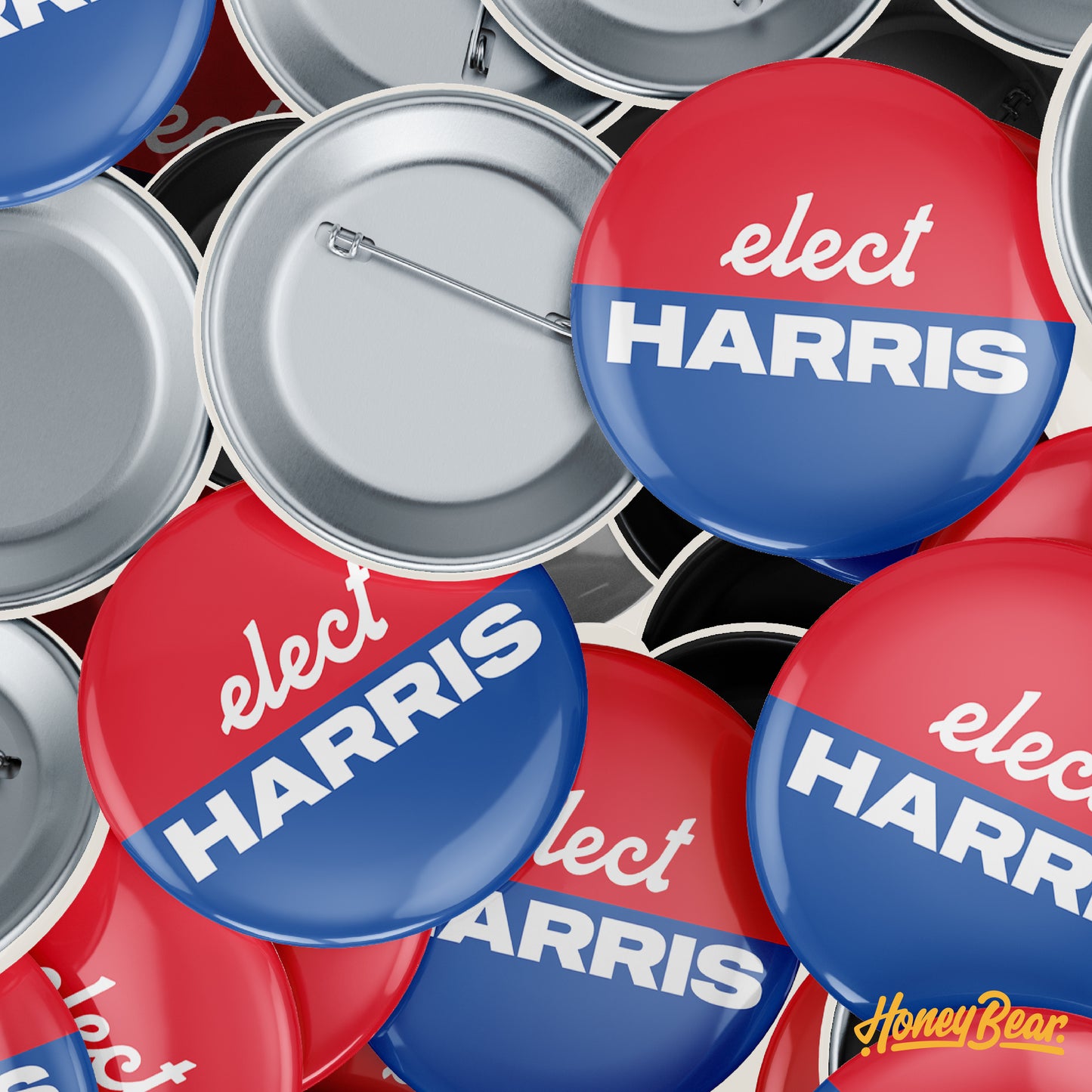 Free 'Kamala Harris' 1.5 Pin Back Button