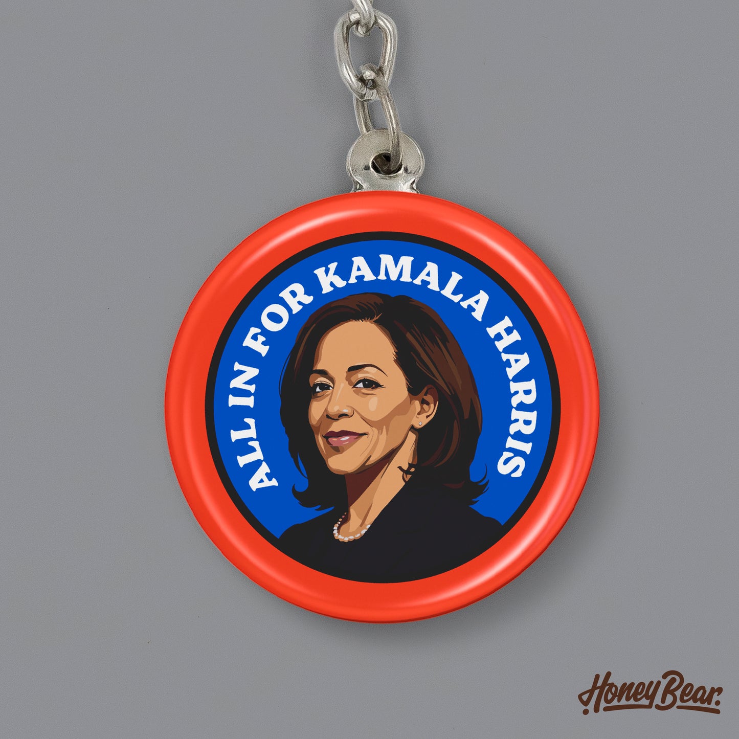 'All In For Kamala' Keychain Set (2-Pack)