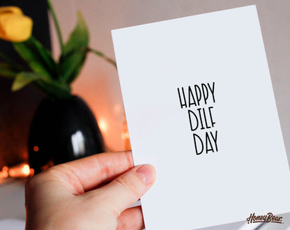 ‘Happy Dilf Day' Father's Day Card