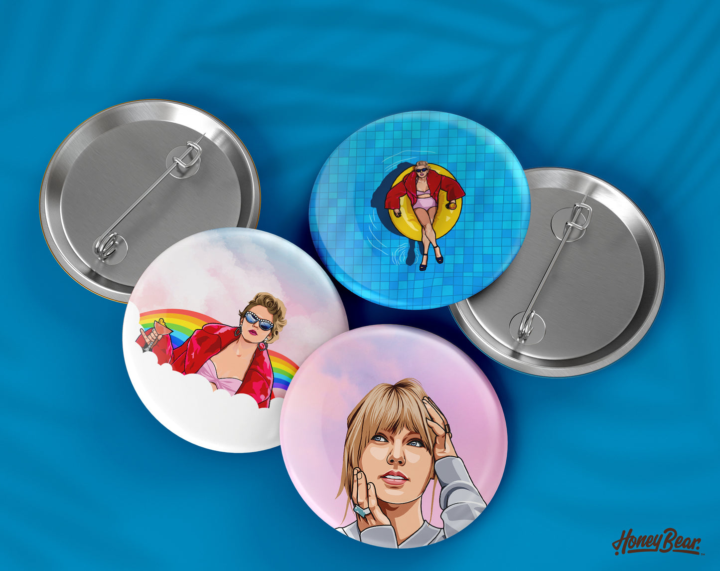 Swiftie Love: Pinback Buttons Inspired by the 'Lover' Album