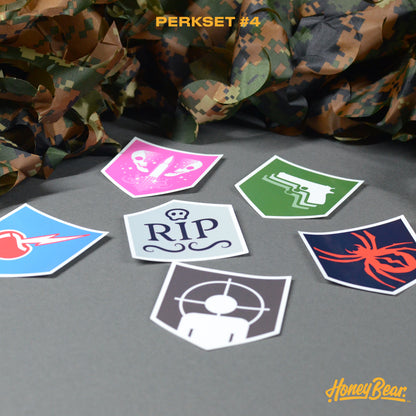 Nostalgic Zombie Game Vinyl Stickers