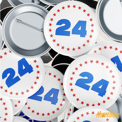 Solo 'Election 2024' Pin Back Buttons