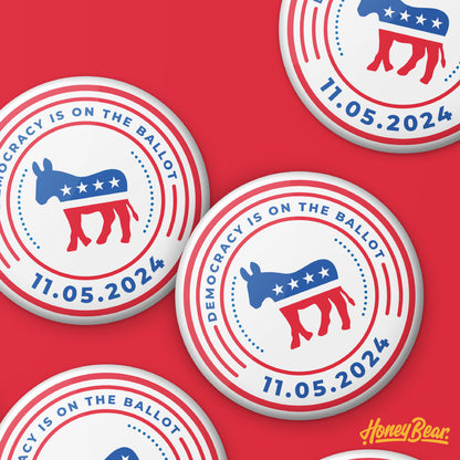 Solo 'Election 2024' Pin Back Buttons