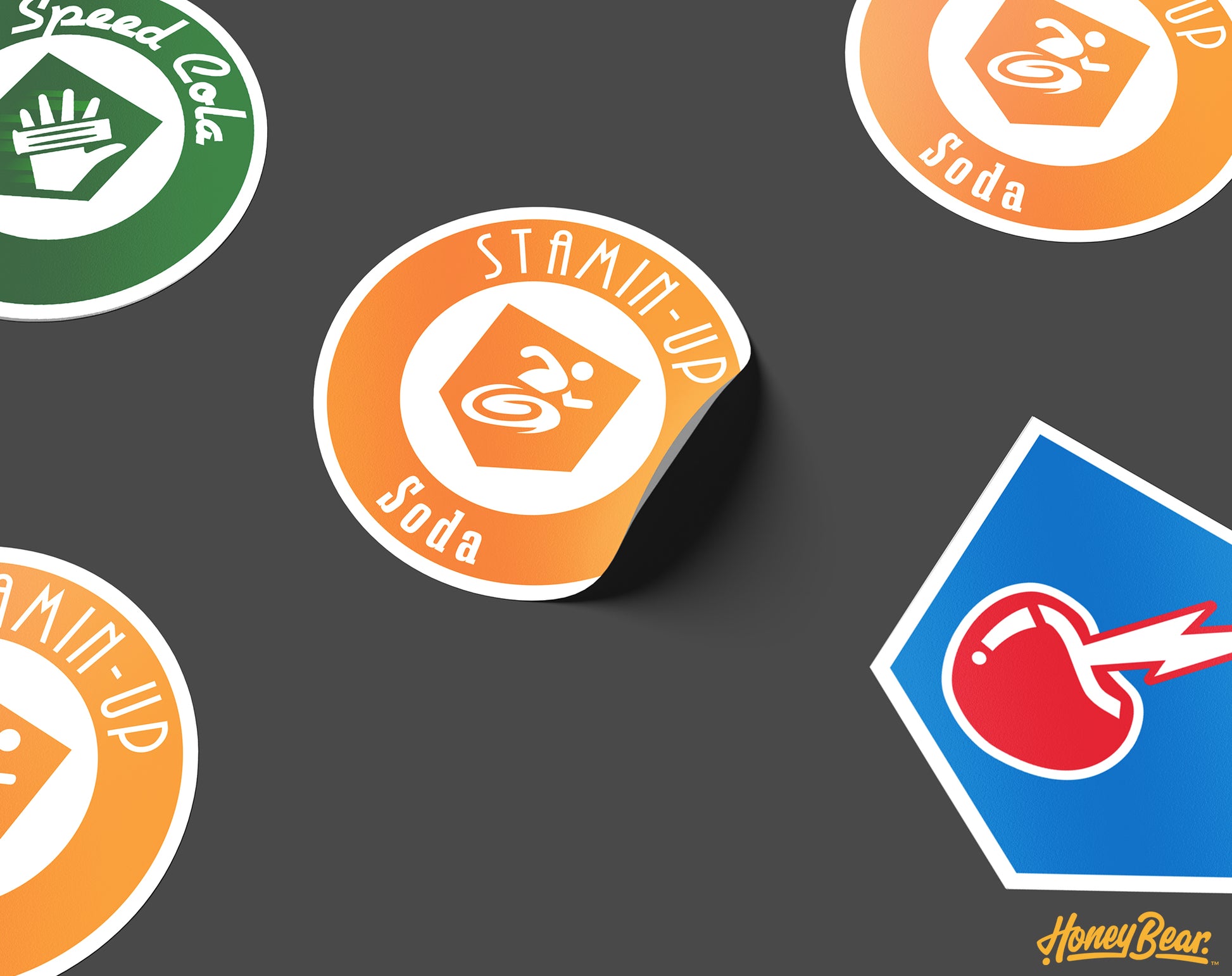 Set of retro-themed vinyl stickers, capturing the essence of zombie gaming strategy and challenges.